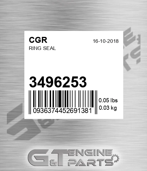 3496253 Ring Seal