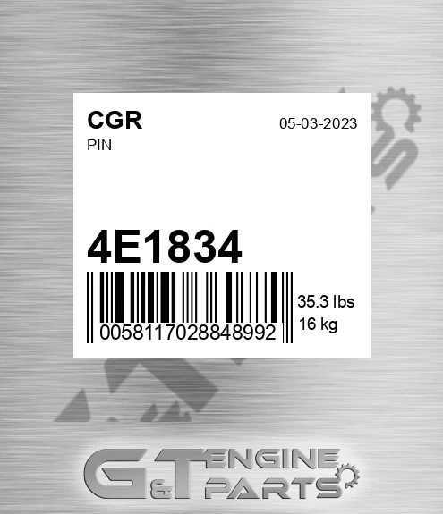 4E1834 Pin