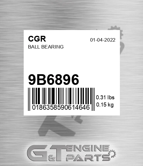 9B6896 Ball Bearing