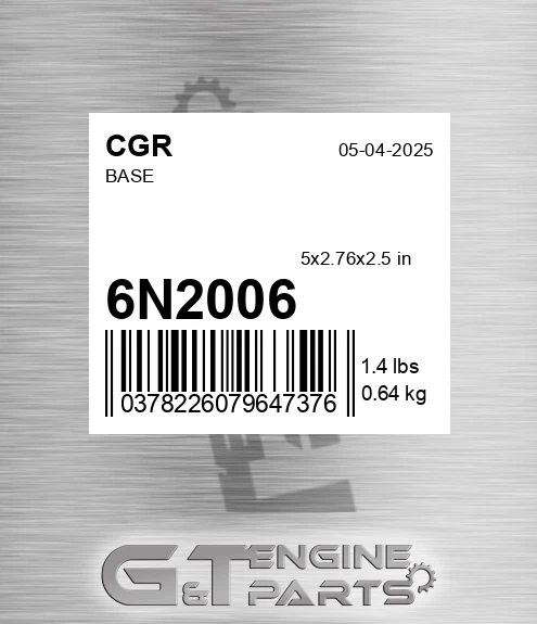 6N2006 CGR Base