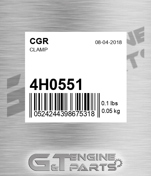 4H0551 CGR Clamp