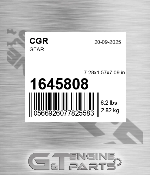 1645808 Gear