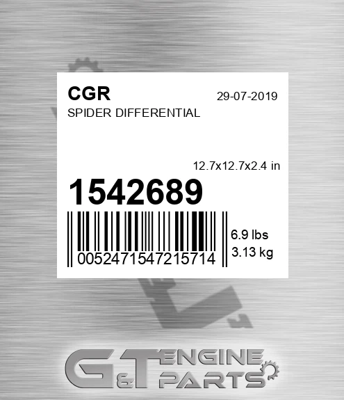 1542689 Spider Differential