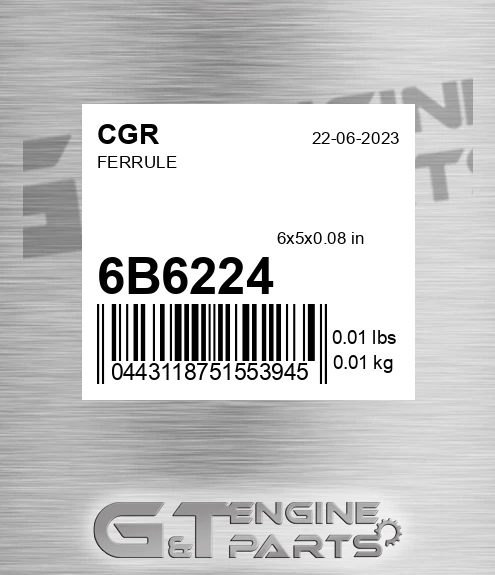 6B6224 Ferrule