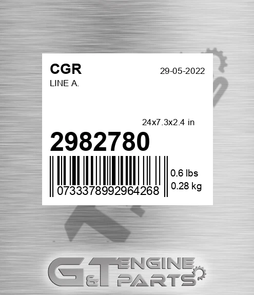 2982780 Line A. for CGR