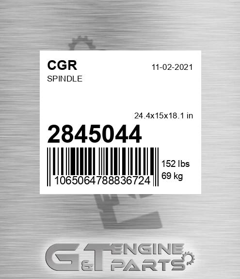 2845044 CGR Spindle