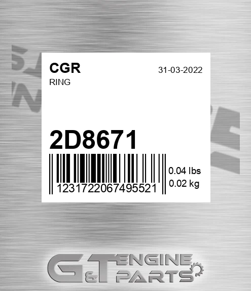 2D8671 Ring