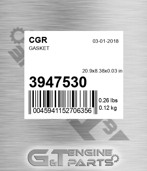 3947530 Gasket
