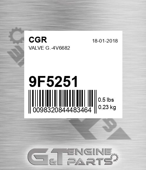 9F5251 Valve G.-4v6682