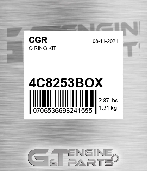 4C8253BOX O Ring Kit