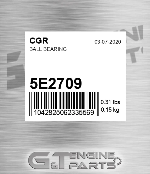 5E2709 Ball Bearing