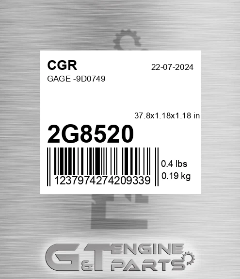 2G8520 CGR Gage -9d0749