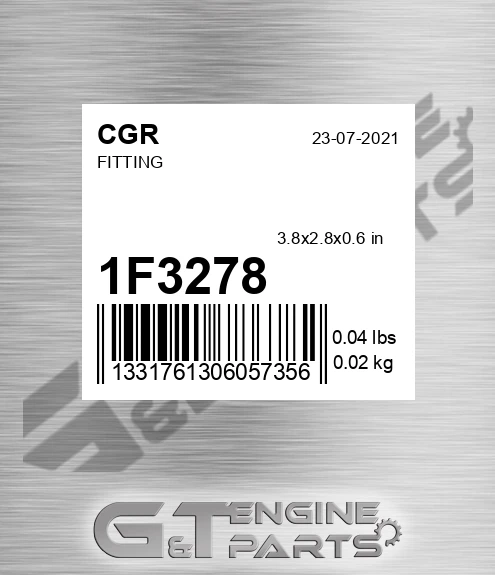 1F3278 CGR Fitting