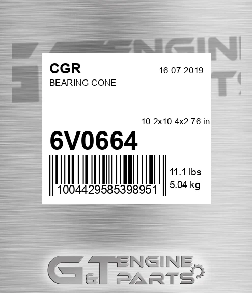 6V0664 Bearing Cone