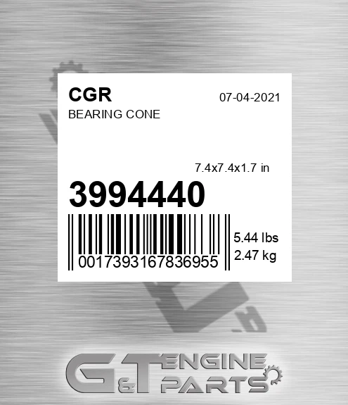 3994440 Bearing Cone