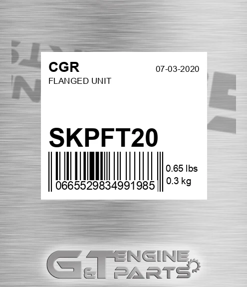 SKPFT20 Flanged Unit
