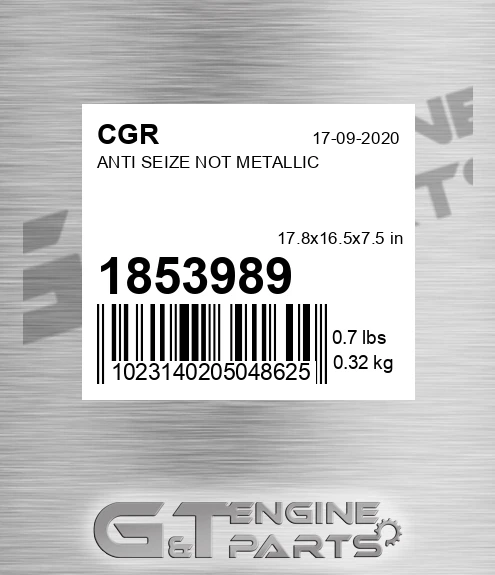 1853989 Anti Seize Not Metallic