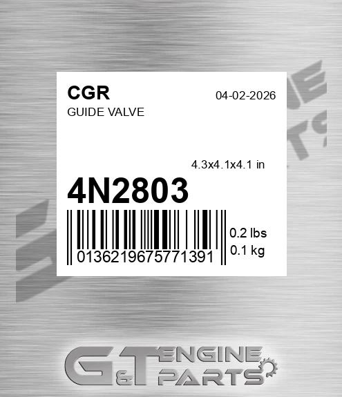 4N2803 Guide Valve for CGR