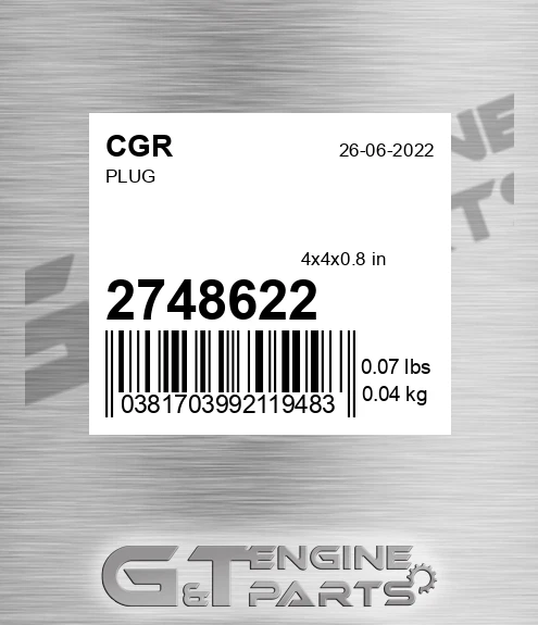 2748622 Plug