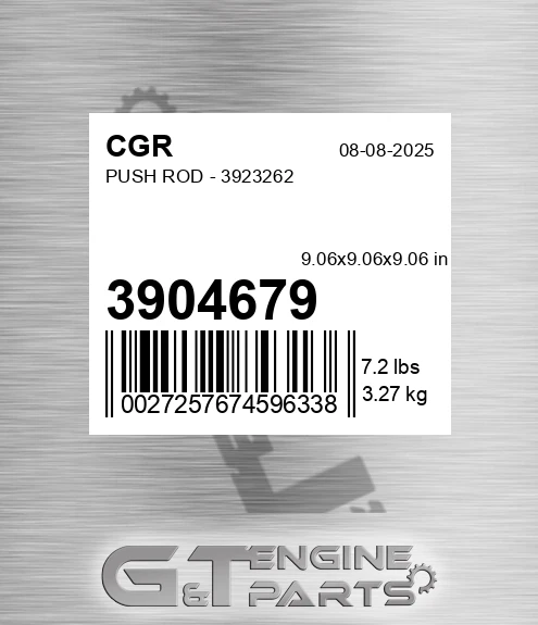 3904679 Push Rod - 3923262