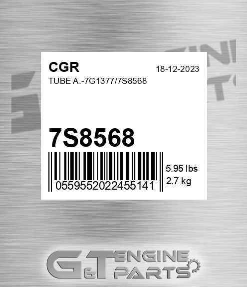 7S8568 CGR Tube A.-7g1377/