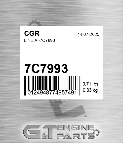 7C7993 Line A.-7c7893