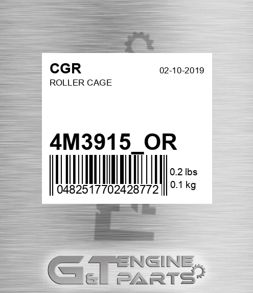 4M3915_OR Roller Cage