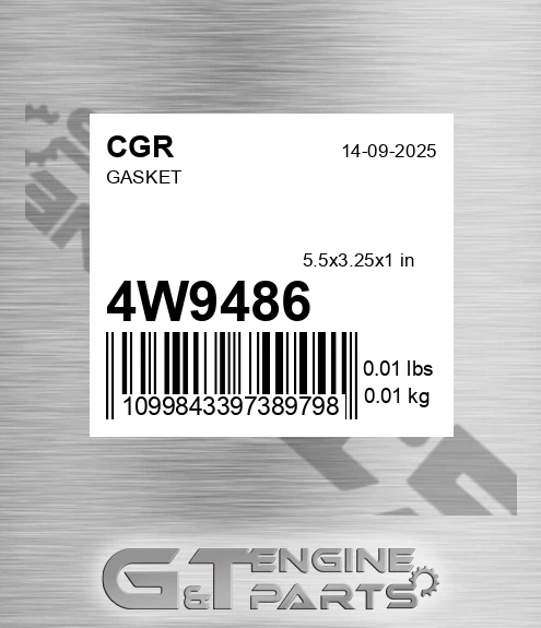 4W9486 Gasket