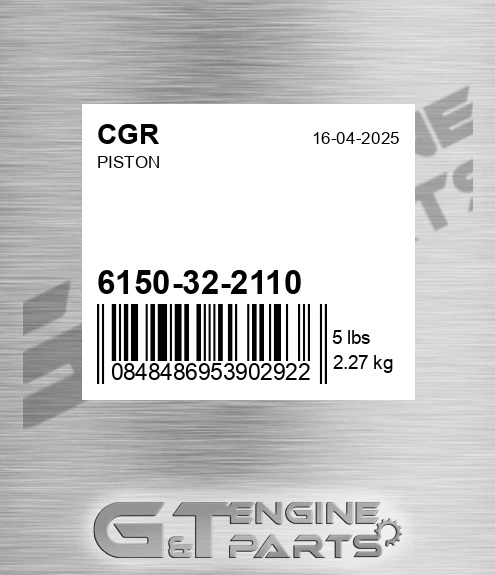 6150-32-2110 Piston