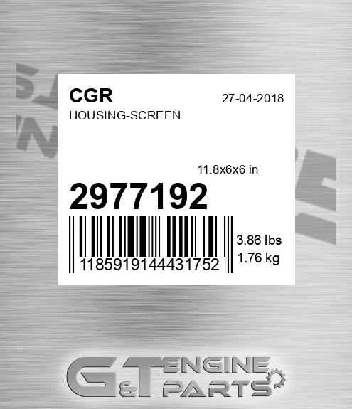 2977192 Housing-screen