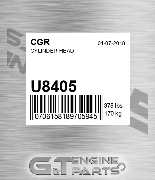 U8405 Cylinder Head
