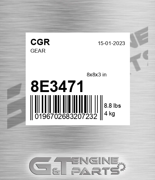 8E3471 Gear