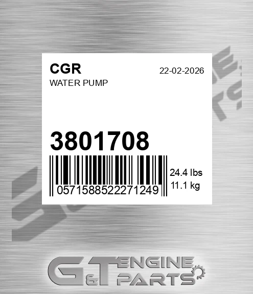 3801708 Water Pump