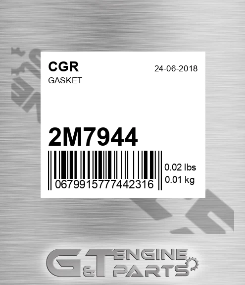2M7944 Gasket
