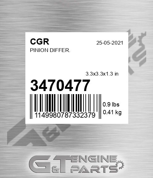 3470477 Pinion Differ.