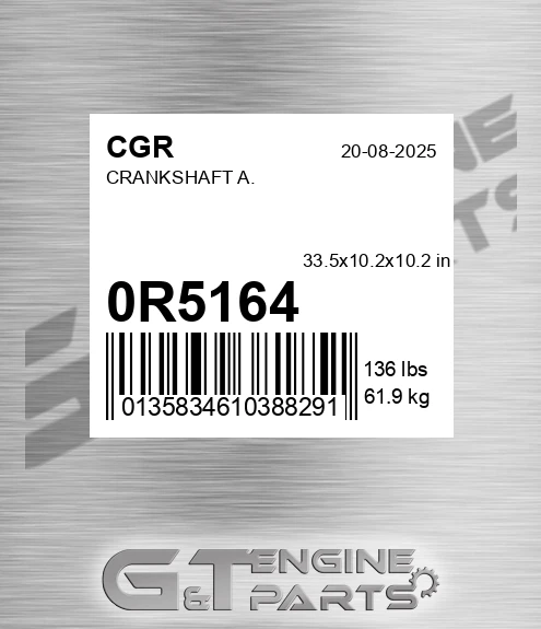 0R5164 CGR Crankshaft A.
