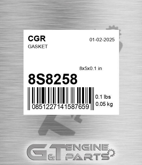 8S8258 Gasket