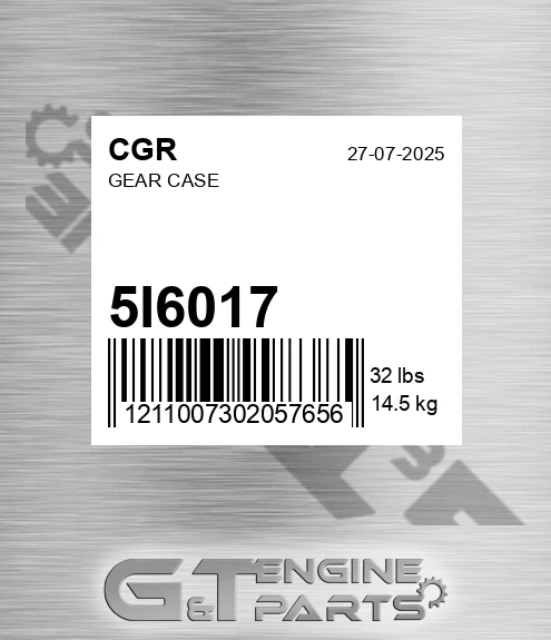 5I6017 Gear Case