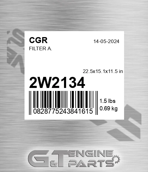 2W2134 Filter A.