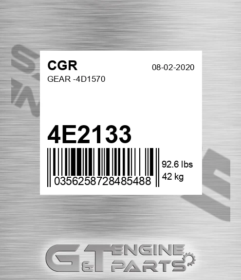 4E2133 Gear -4d1570
