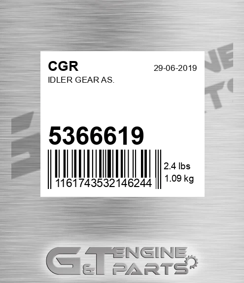 5366619 CGR Idler Gear As.