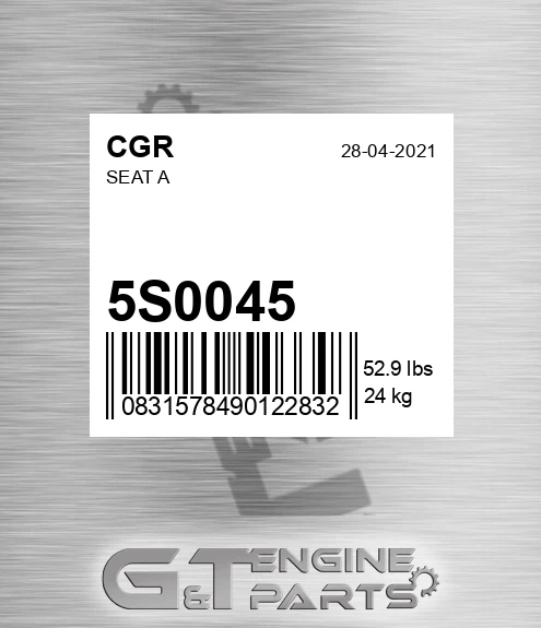 5S0045 Seat A