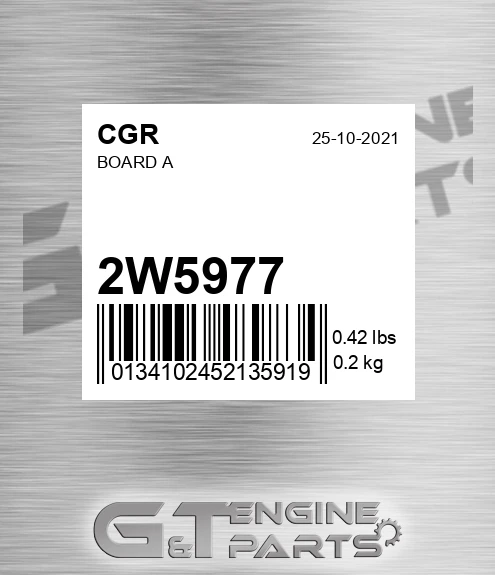 2W5977 Board A