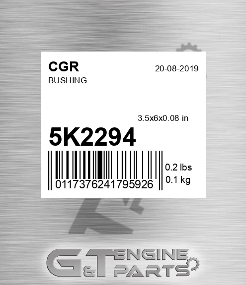 5K2294 CGR Bushing
