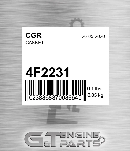 4F2231 Gasket