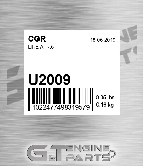 U2009 Line A. N.6