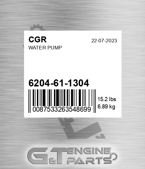 6204-61-1304 Water Pump