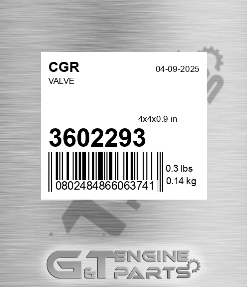 3602293 Valve