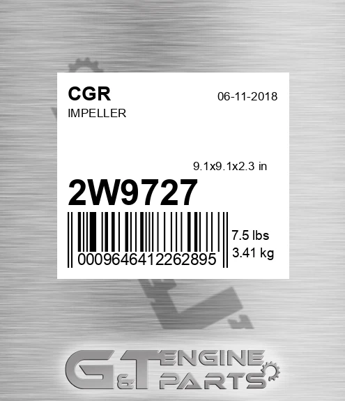 2W9727 Impeller