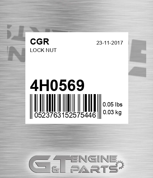 4H0569 Lock Nut